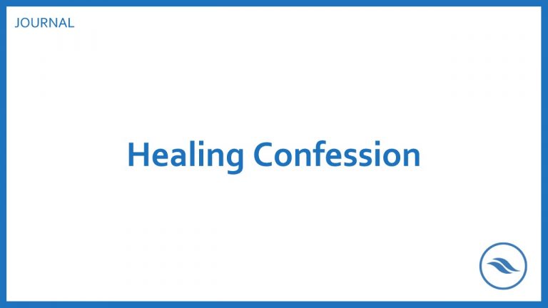Healing Confession