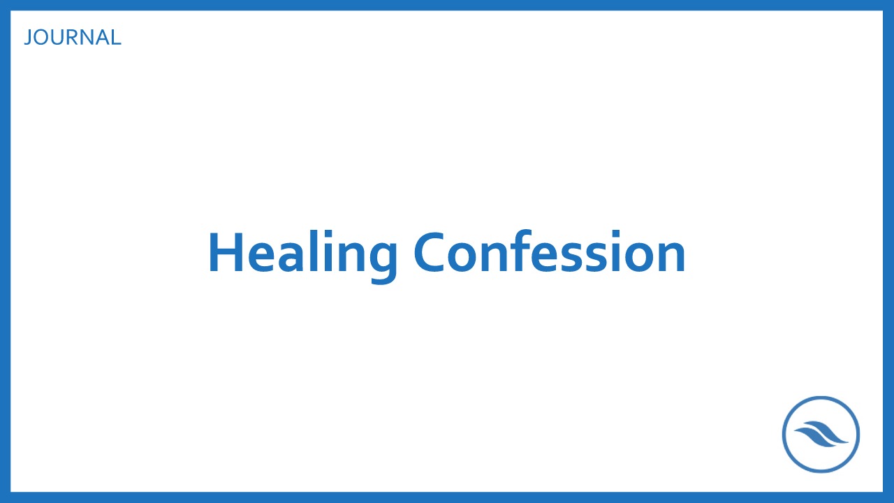 Healing Confession