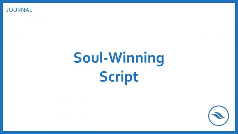 Soul-Winning Script